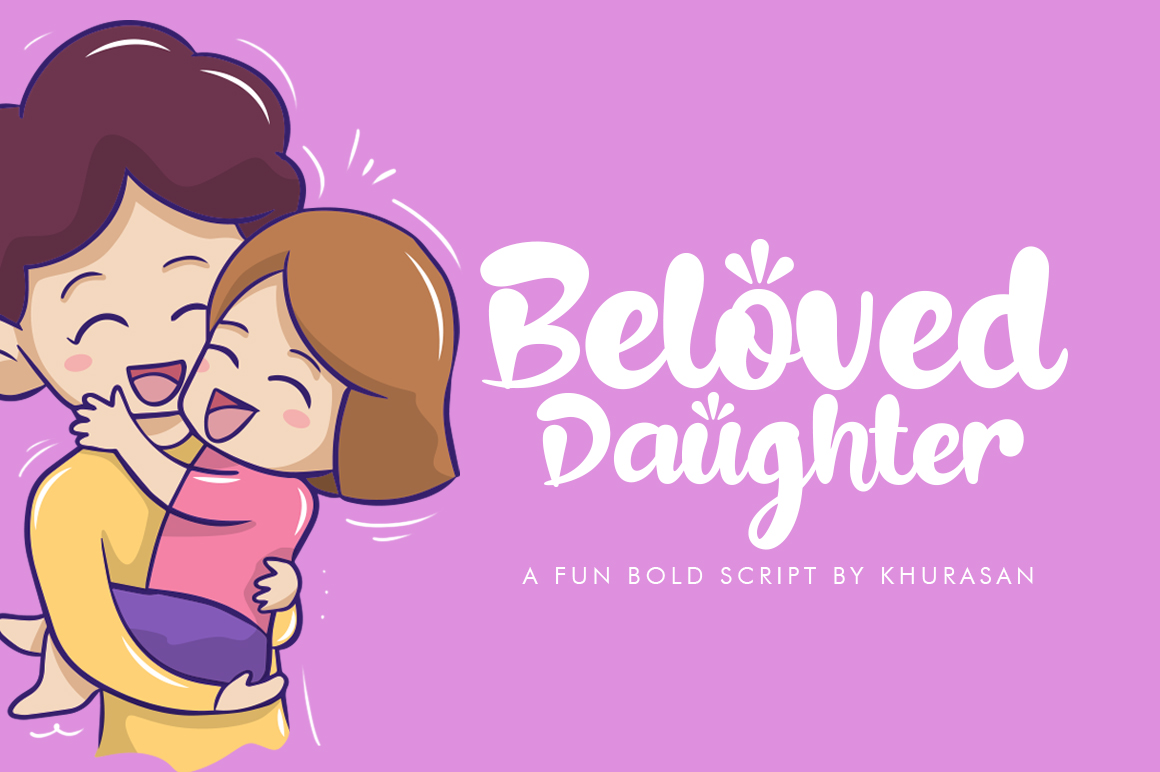Beloved Daughter шрифт